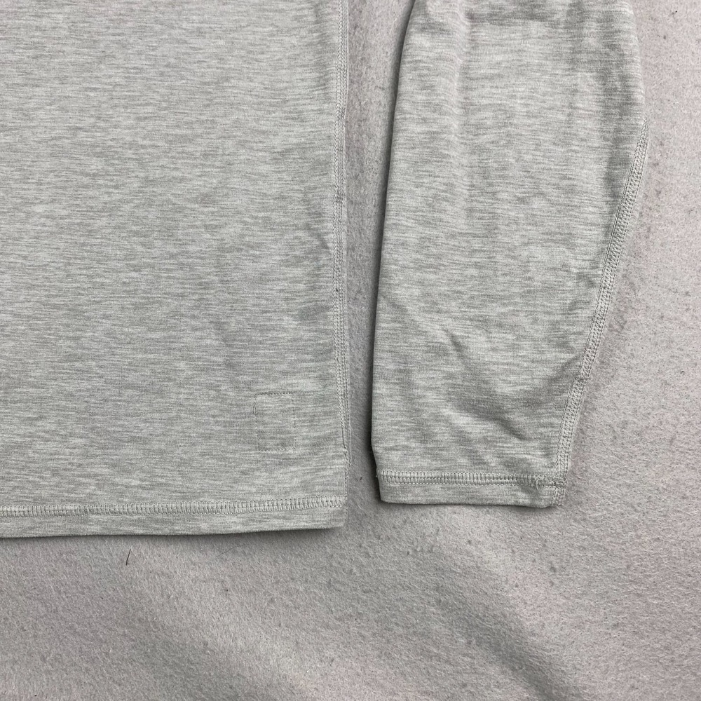 Vuori Ease Performance Pullover Mens Medium 1/2 Half Zip gray Heather V221 - Picture 8 of 13